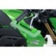 Protection de levier de frein R&G RACING vert Kawasaki Ninja H2 SX