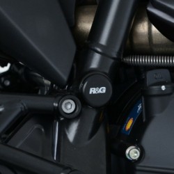 Kit inserts de cadre R&G RACING noir Ducati Desert Sled