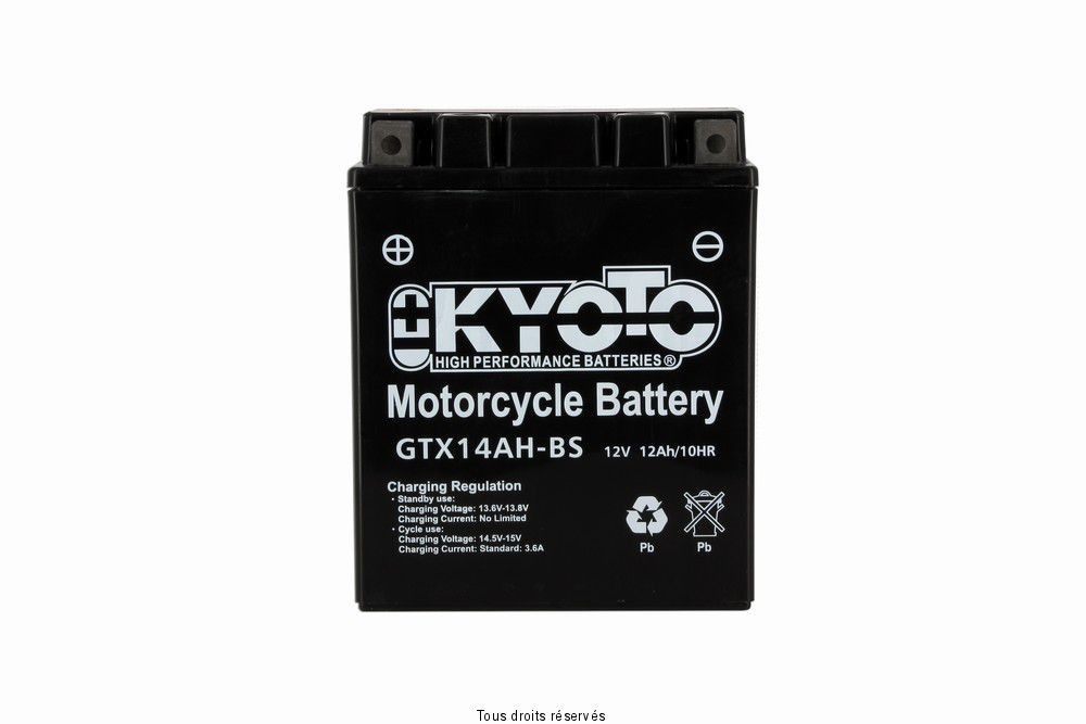 Batterie Ytx14ah bs X4 Ss Entr.Acide