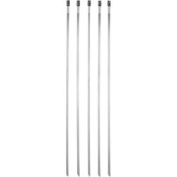 8" CABLE TIES STAINLESS STEEL 5-PACK