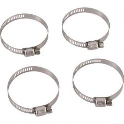 HOSE CLAMPS 26-51MM 4-PACK