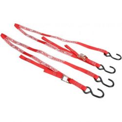 HEAVY-DUTY SOFT STRAP EXTENSION TIE-DOWN 7' RED