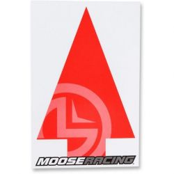 COURSE ARROW RED-ON-WHITE