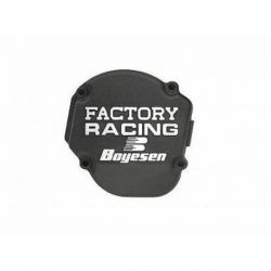 Couvercle de carter d'allumage BOYESEN Factory Racing alu noir KTM SX85