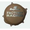 Couvercle de carter d'embrayage BOYESEN Factory Racing alu couleur magnésium KTM/Husqvarna