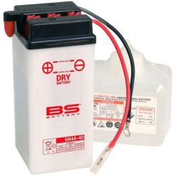 Batterie BS BATTERY 6N4A-4D conventionnelle livrée avec pack acide