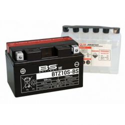 Batterie BS BATTERY BTZ10S-BS sans entretien livrée avec pack acide