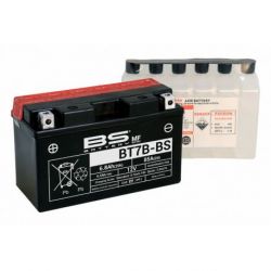 Batterie BS BATTERY BT7B-BS sans entretien livrée avec pack acide