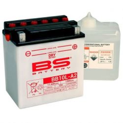 Batterie BS BATTERY BB10L-A2 haute performance livrée avec pack acide