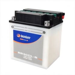 Batterie TECNIUM BB30CL-B conventionnelle livrée avec pack acide