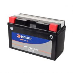 Batterie TECNIUM BT7B-BS sans entretien livrée avec pack acide