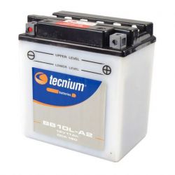 Batterie TECNIUM BB10L-A2 conventionnelle livrée avec pack acide