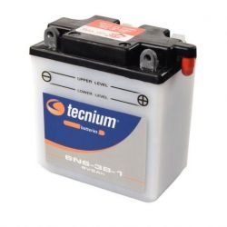 Batterie TECNIUM 6N6-3B-1 conventionnelle livrée avec pack acide