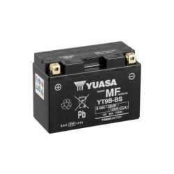 Batterie YUASA YT9B-BS sans entretien livrée avec pack acide