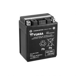 Batterie YUASA YTX14AHL-BS sans entretien livrée avec pack acide
