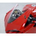 Cache-orifices rétroviseur R&G RACING noir Ducati 959/1299 Panigale