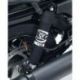 Protection d'amortisseur noir R&G RACING CBF / EVOLIS / J 300/ SH 300