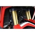 Protection de radiateur R&G RACING inox (2 protections) Honda CRF1000L Africa Twin