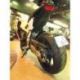 Support de plaque ACCESS DESIGN "ras de roue" noir Honda CB650F