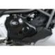 Couvre-carter droit R&G RACING noir Honda NC700X/S