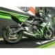 Support de plaque ACCESS DESIGN "ras de roue" noir Kawasaki Z650