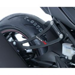 Patte de fixation de silencieux R&G RACING noir Suzuki GSX-S750