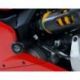 Tampons de protection R&G RACING Aero noir Suzuki GSX-S1000F