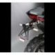 Support de plaque réglable LIGHTECH noir Honda X-Adv