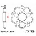 Support de couronne JT SPROCKETS 5 Silentblocs Ducati