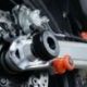 Protection de bras oscillant R&G RACING noir KTM 690 SMC-R