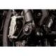 Protections fourche et bras oscillant (axe de roue) GILLES TOOLING GTA noir Indian FTR 1200