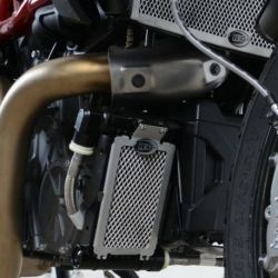 Protection de radiateur d'huile R&G RACING titane Ducati Panigale/Streetfighter