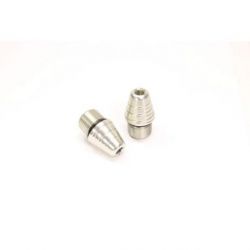 Embouts de guidon GILLES TOOLING LG argent