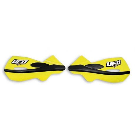 Paire de coques de rechanges UFO de protèges-mains Patrol jaune / noir - 78069764