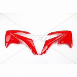 Ouïes de radiateur UFO rouge Honda CRF250R/450R