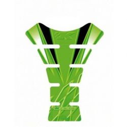 Protection de réservoir MOTOGRAFIX 1pc vert Kawasaki