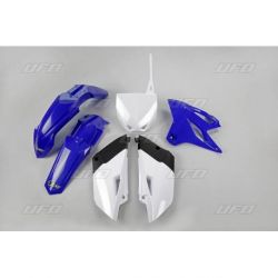 Kit plastique UFO couleur origine bleu/blanc Yamaha YZ85