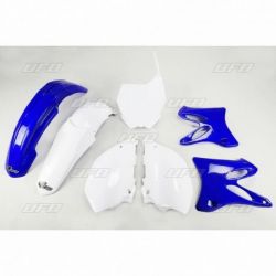 Kit plastique UFO couleur origine (13/14) bleu/blanc Yamaha YZ125/250