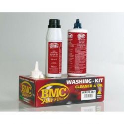 Kit d'entretien BMC Nettoyant 500ml + spray 200ml Huile