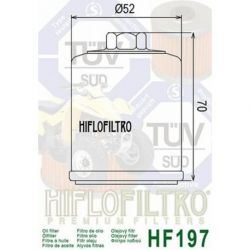 Filtre à huile Hiflofiltro HF197