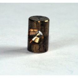 Douille de cable cylindrique 4.8 x 4.8mm Venhill laiton 20 pièces