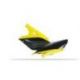 Plaques latérales POLISPORT couleur origine (10-12) jaune/noir Suzuki RM-Z250