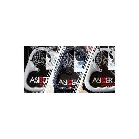 Poignée de réservoir A-SIDER Black Edition sans vis noir Ducati Panigale 1199/1299