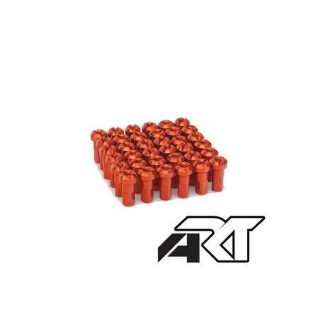 Kit 36 têtes de rayon universel anodisées A.R.T orange