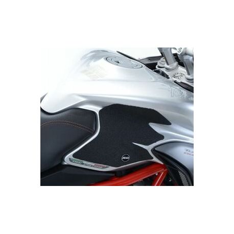 Kit grip de réservoir R&G RACING translucide (2 pièces) MV Agusta Turismo Veloce 800