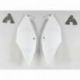 Plaques latérales UFO blanc Honda CRF250R/450R/RX