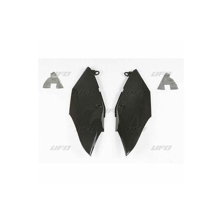 Plaques latérales UFO noir Honda CRF250R/450R/RX