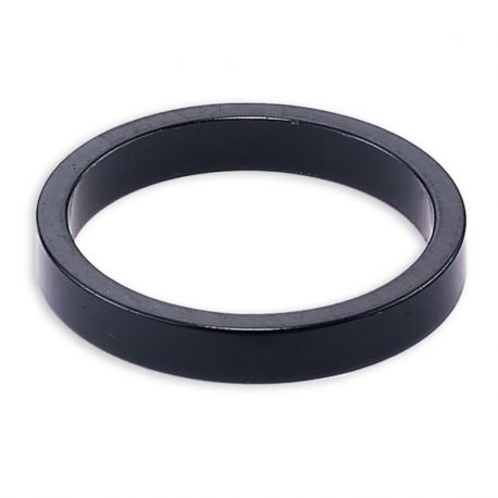 Jeu de rondelles d'écartement V BIKE de 15 mm (x10) pour la direction a-head 1-1/8'' aluminium noir