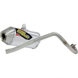 EXHAUST SYSTEM T-5 WITH REMOVABLE SPARK ARRESTER