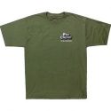 T-shirt kaki logo Pro Circuit manches courtes